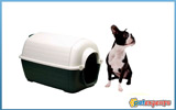Plastic dog house dog kennel